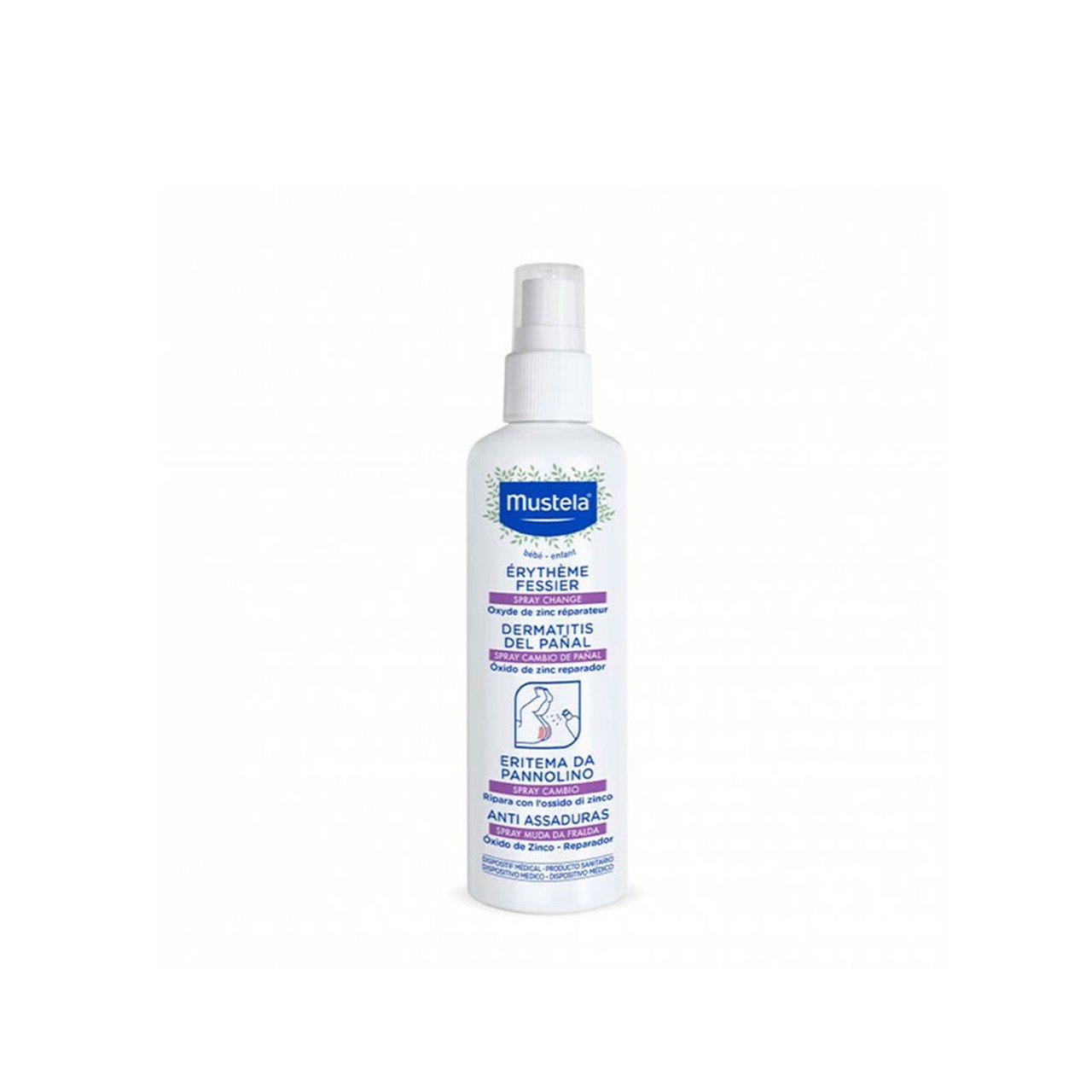 Mustela Baby Diaper Rash Spray 75ml