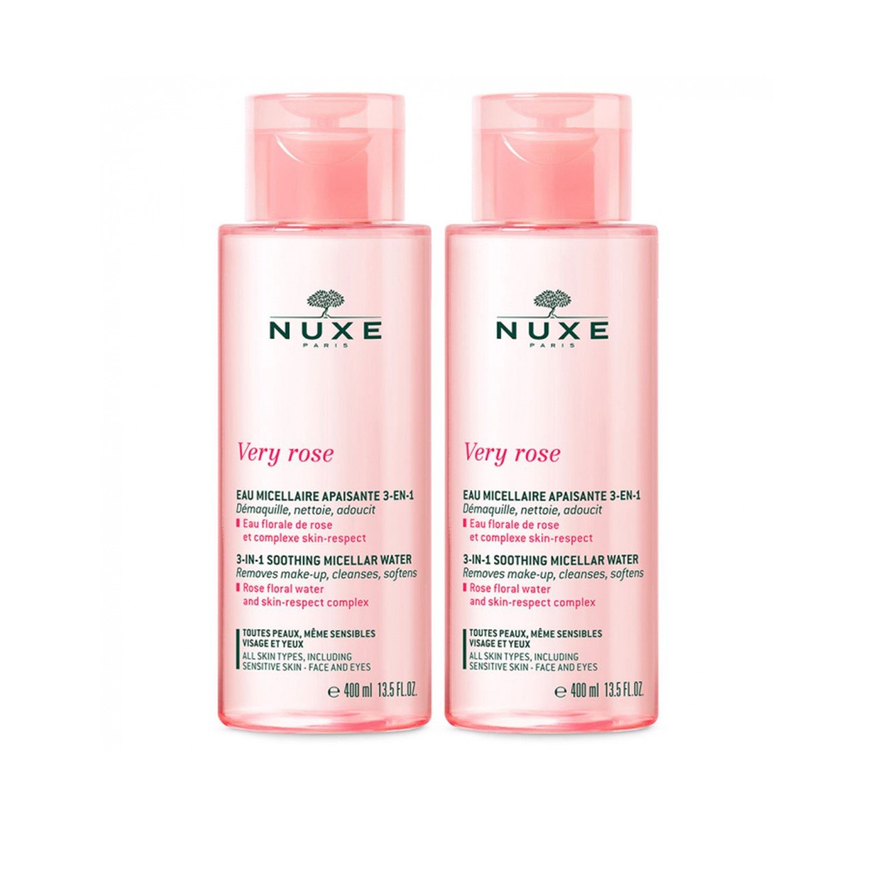 nuxe micellar cleansing water 400ml