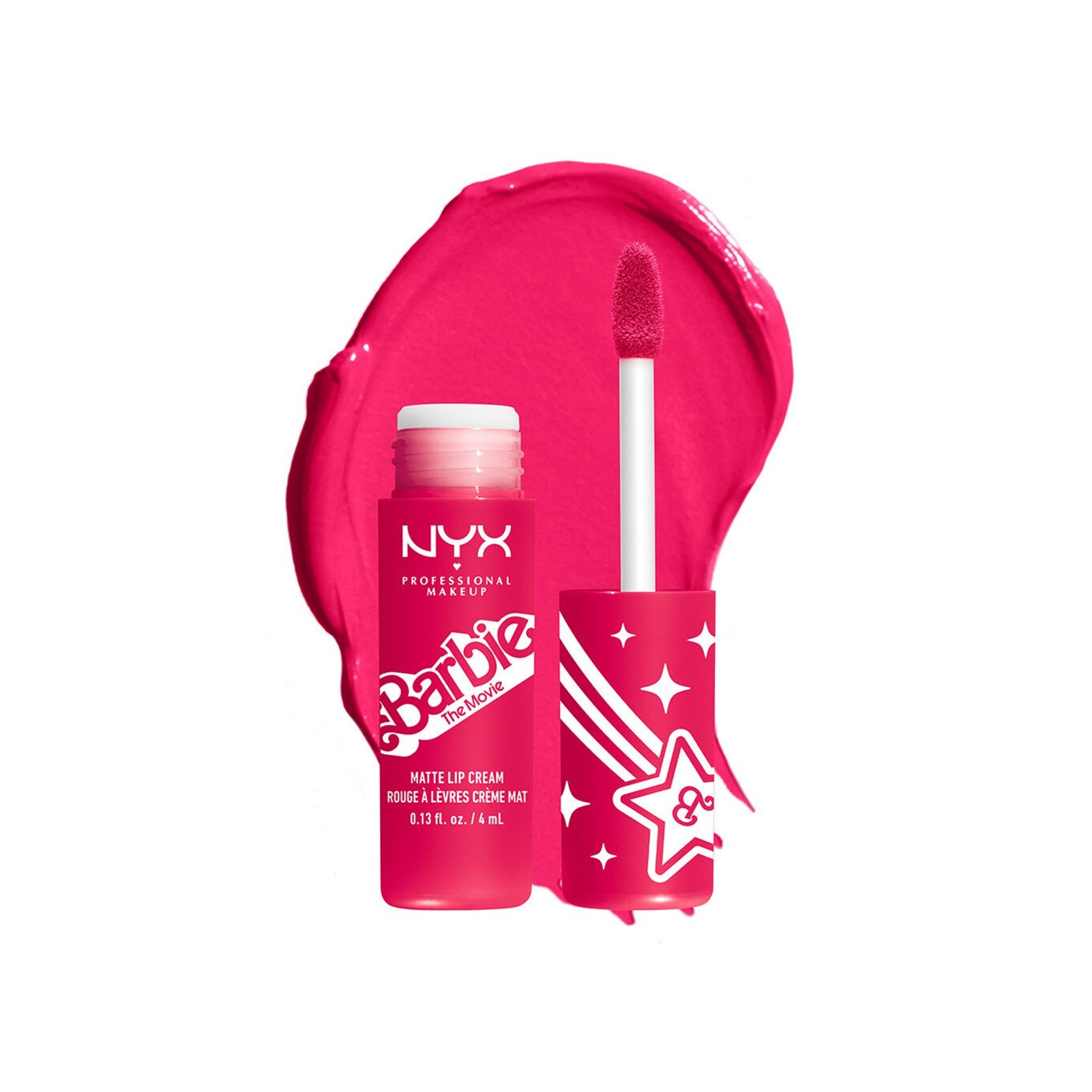 Buy NYX Pro Makeup Barbie The Movie Matte Lip Cream Perfect Day Pink ...