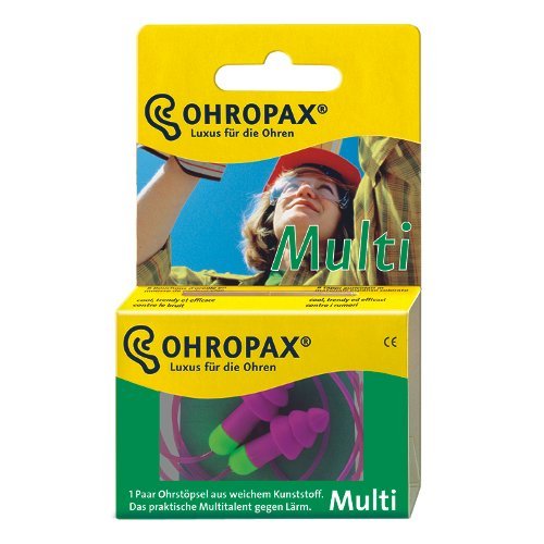 Ohropax Multi Wired Plastic Ear Plugs 1 Pair