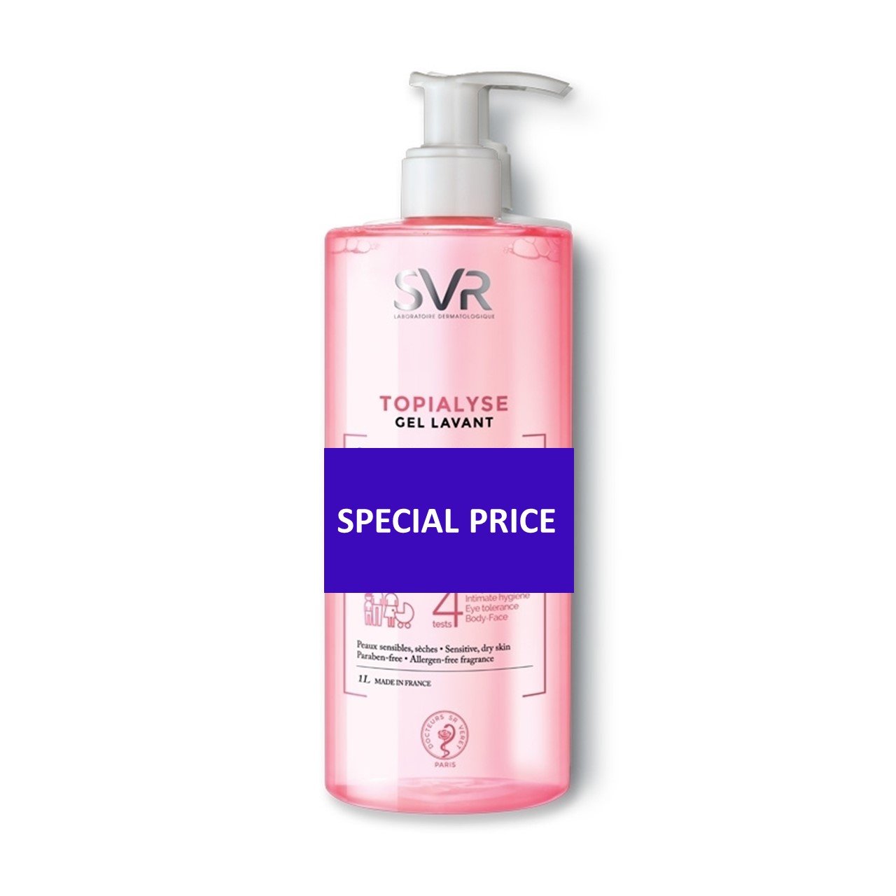 SVR Topialyse Cleansing Gel 1L