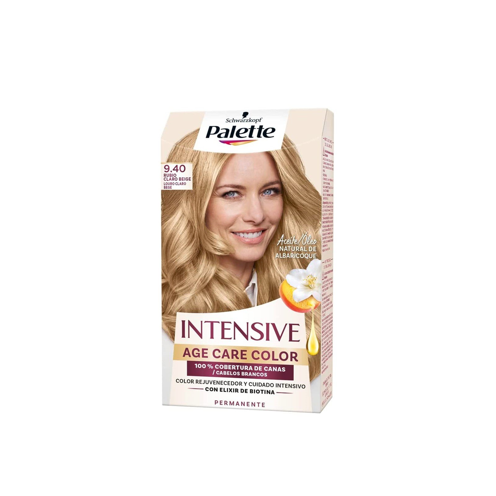 Buy Schwarzkopf Palette Intensive Age Care Color Permanent Hair Dye 9.