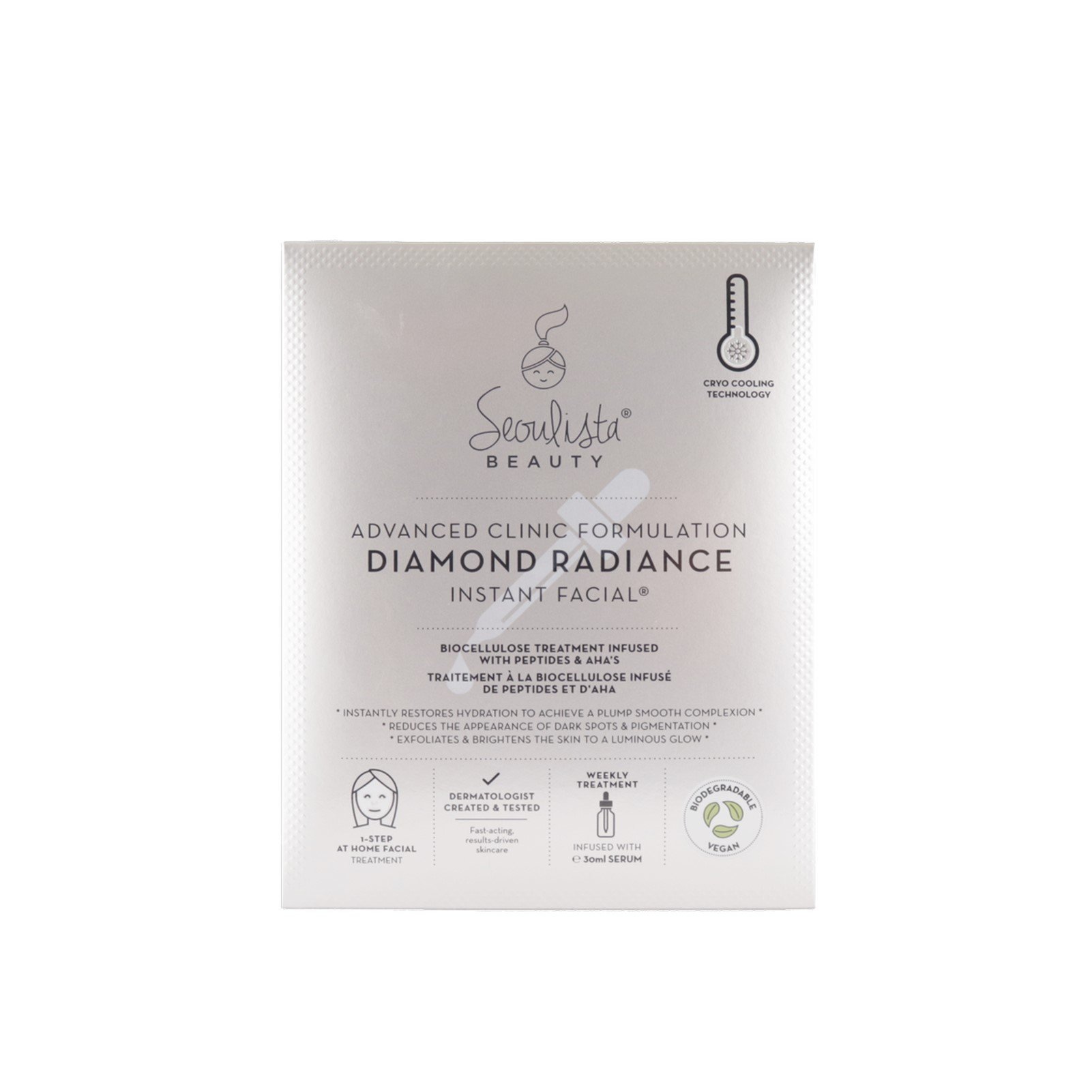Buy Seoulista Beauty Diamond Radiance Instant Facial Sheet Mask · Cyprus