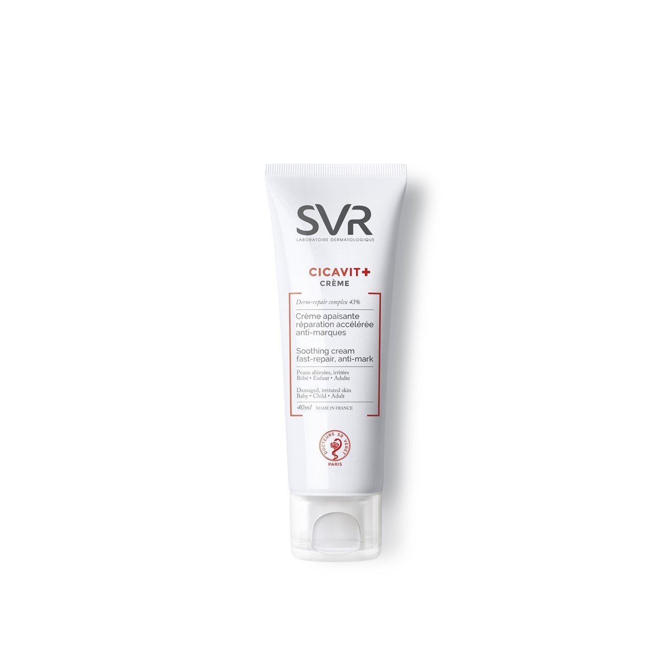 SVR Cicavit+ Cream Soothing Cream Fast Repair Anti-Mark 40ml