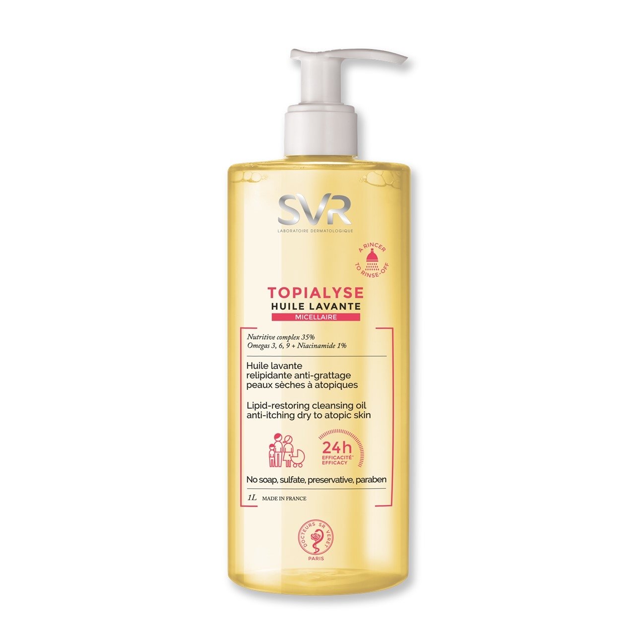 SVR Topialyse Micellar Cleansing Oil 1L