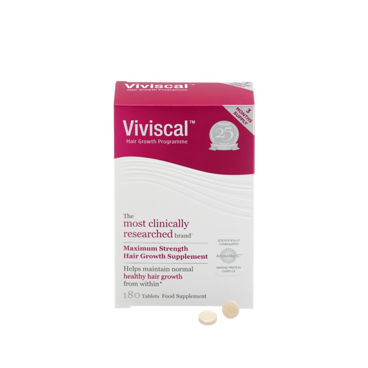 Buy Viviscal Maximum Strength Hair Supplement Tablets x180 · USA