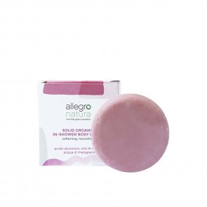 Allegro Natura Solid Organic In-Shower Body Lotion 75g (2.64 oz)