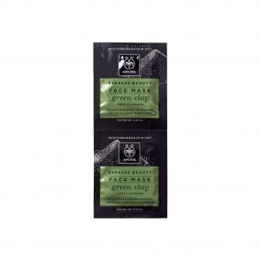 APIVITA Express Beauty Face Mask Green Clay 2x8ml