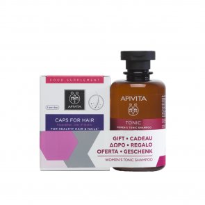 PROMOTIONAL PACK: APIVITA Hair Care Capsules x30 + Women's Tonic Shampoo 250ml