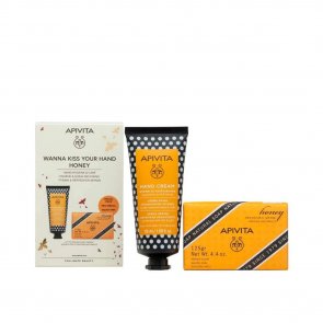 COFFRET:APIVITA Wanna Kiss Your Hand Honey Hand Hygiene & Care Kit