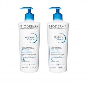 PROMOTIONAL PACK: Bioderma Atoderm Crème Ultra-Nourishing Cream 500ml x2