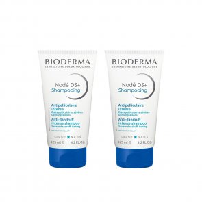 PROMOTIONAL PACK:Bioderma Nodé DS+ Shampooing Anti-Dandruff Intense Shampoo 125ml x2