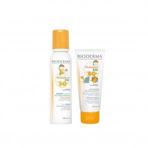 PACK PROMOCIONAL:Bioderma Photoderm Kid Sun Foam SPF50+ 150ml + Kid Milk SPF50+ 100ml