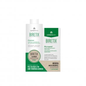 PACK PROMOCIONAL:Biretix Cleanser Purifying Cleansing Gel 200ml + Micropeel Purifying Exfoliant Treatment 50ml
