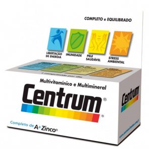 Centrum Multivitaminico e Multimineral 90 Comprimidos