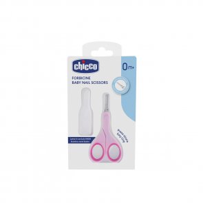 Chicco Baby Nail Scissors 0m+ Pink