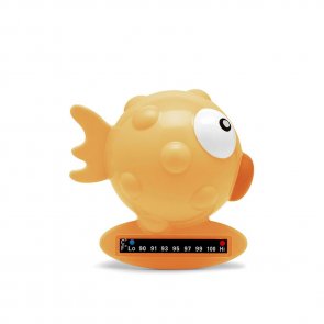 Chicco Bath Thermometer Blowfish Orange