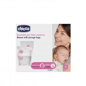 Chicco Breast Milk Storage Bags 250ml x30 (8.45 fl oz x30)