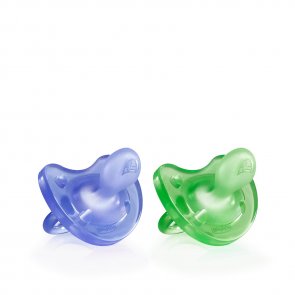 Chicco Physio Soft Silicone Pacifier 16-36m Green/Purple x1