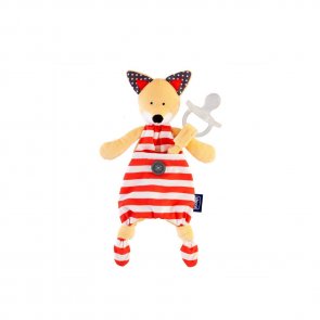 Chicco Pocket Friend Pacifier Holder 0m+ Fox
