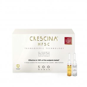 Crescina HFSC Transdermic Treatment 500 Woman Ampoules 3.5ml x10+10