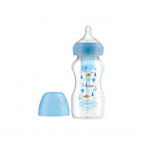 Dr. Brown’s Options+ Anti-Colic Wide-Neck Bottle 0m+ Blue Woods 270ml