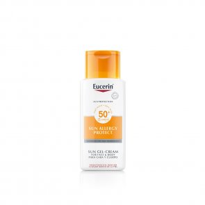 Eucerin Solar Creme-Gel Proteção Alergias FPS50 150ml
