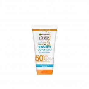 TRAVEL SIZE: Garnier Ambre Solaire Sensitive Advanced Kids Sun Cream SPF50+ 50ml