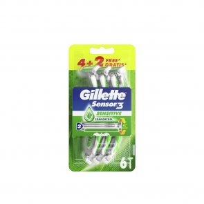 PACK PROMOCIONAL:Gillette Sensor3 Sensitive Disposable Razors x6