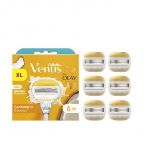 Gillette Venus Comfortglide Coconut Refill Blades x6