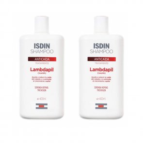 PROMOTIONAL PACK:ISDIN Lambdapil Anti Hair Loss Shampoo 400ml x2 (2x13.53fl oz)