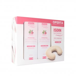 PROMOTIONAL PACK:ISDIN Woman Anti-Stretch Marks 250ml x2 + Breastfeeding Pillow