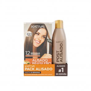 PAQUETE PROMOCIONAL:Kativa Brazilian Straightening Original + Post Alisado Shampoo 250ml