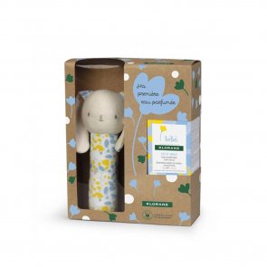 GIFT SET:Klorane Baby Petit Brin Scented Water for Baby 50ml + Bunny Plushie (1.6 fl oz)