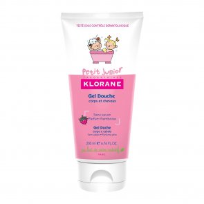 Klorane Petit Junior Shower Gel Hair and Body Raspberry 200ml