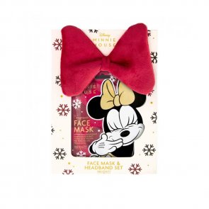 GIFT SET:Mad Beauty Disney Minnie Mouse Face Mask & Headband Set