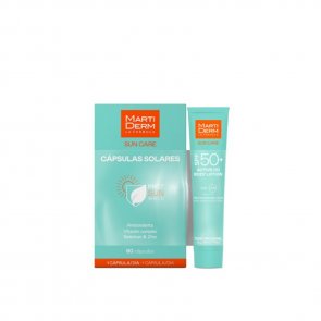 PACK PROMOCIONAL:Martiderm Sun Capsules x60 + Active (D) Body Lotion SPF50+ 15ml