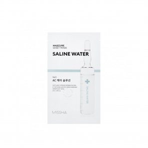 Missha Mascure Ac Care Solution Sheet Mask - Saline Water 28ml