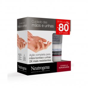 PROMOTIONAL PACK:Neutrogena Hand & Nail Cream 75mlx2
