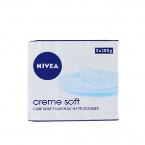 PROMOTIONAL PACK:Nivea Creme Soft Care Soap 3x100g