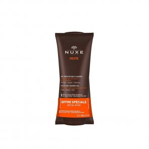 PROMOTIONAL PACK:NUXE Men Multi-Use Shower Gel Hair & Body 200ml  x2 (2x6.76fl oz)