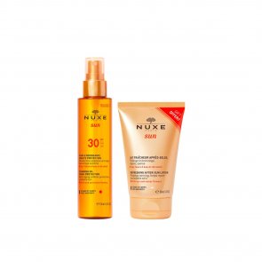 PAQUETE PROMOCIONAL:NUXE Sun Tanning Oil SPF30 150ml + Refreshing After-Sun Lotion 100ml
