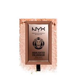 EDIÇÃO LIMITADA: NYX Pro Makeup La Casa De Papel Highlighter Rose Gold 5g