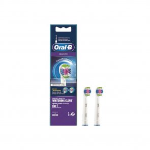 Oral-B 3D White Replacement Head Electric Toothbrush x2