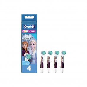 Oral-B Kids 3+ Replacement Heads Electric Toothbrush Frozen II x4