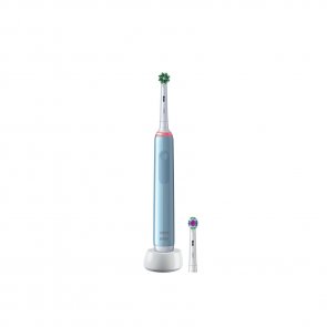 COFFRET:Oral-B Pro 3 3700 CrossAction Electric Toothbrush Blue