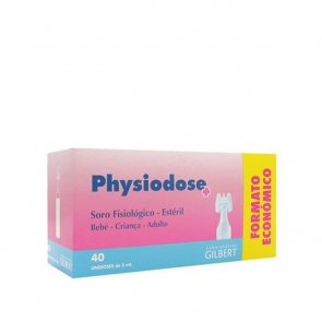 Physiodose Physiological Saline Solution Baby-Children-Adult 40x5ml