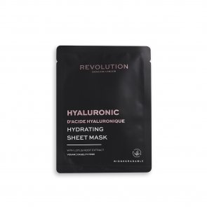 PAQUETE PROMOCIONAL:Revolution Skincare Hyaluronic Acid Hydrating Sheet Masks x5