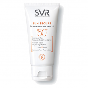 SVR Sun Secure Creme Solar Mineral c/Cor Toque Seco FPS50+ 50ml