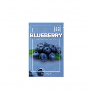 CERCA DE LA FECHA DE CADUCIDADThe Saem Natural Blueberry Mask Sheet 21ml